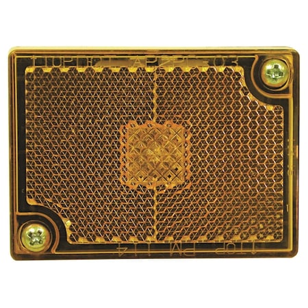 Safety First E114A Pc-rated Clearance Light with Reflex - Amber SA871277